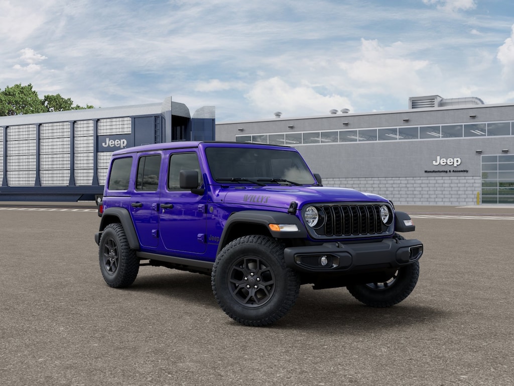 New 2026 Jeep Wrangler 4-DOOR WILLYS Sport Utility