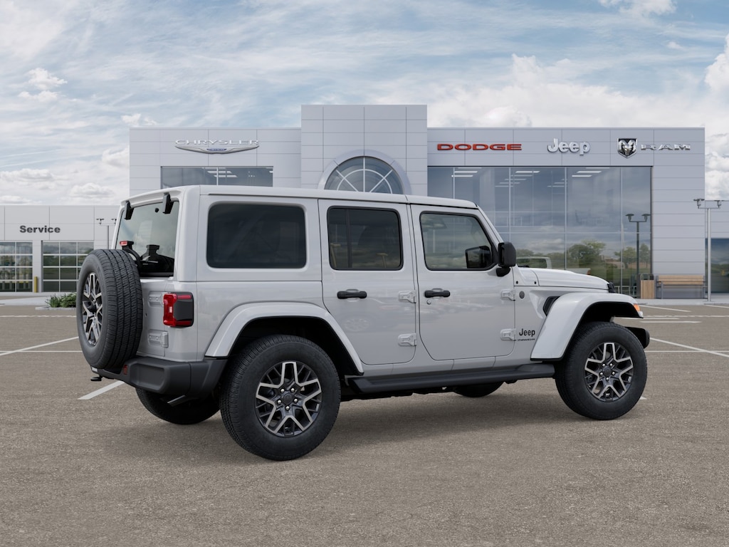 New 2025 Jeep Wrangler 4-DOOR SAHARA Sport Utility