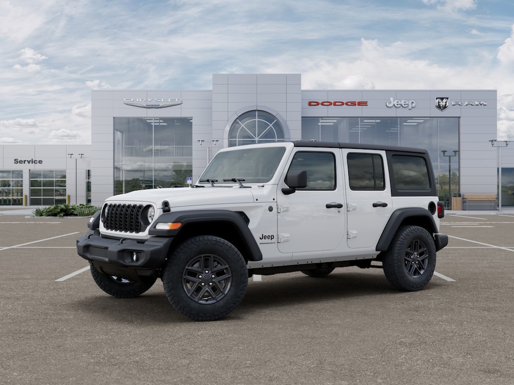 New 2026 Jeep Wrangler 4-Door Sport S 4x4 SUV