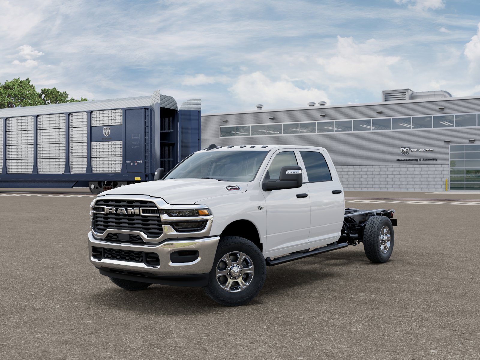 New 2027 Ram 3500 CREW CAB CHASSIS 4X4 Pickup