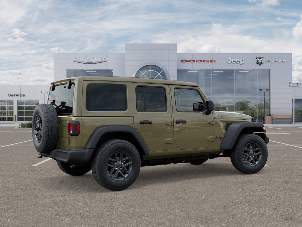 New 2025 Jeep Wrangler 4-DOOR SPORT S Sport Utility
