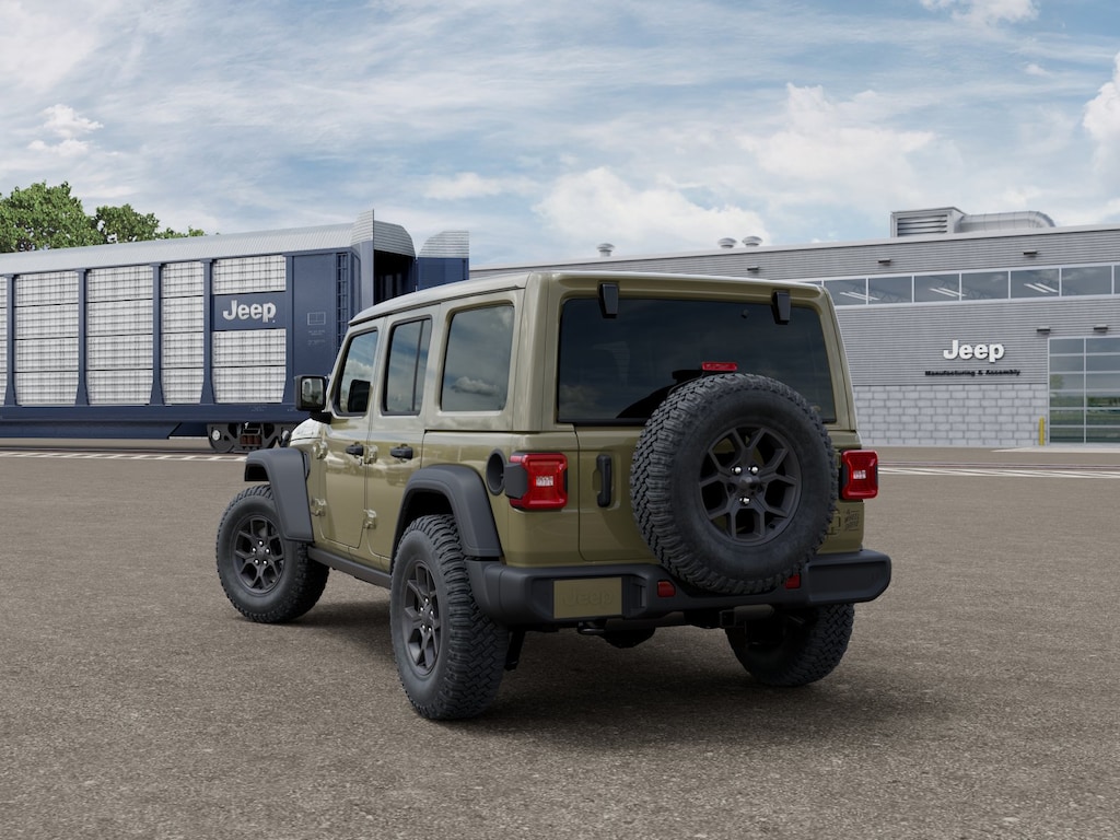 New 2026 Jeep Wrangler 4-Door Willys 4x4 SUV