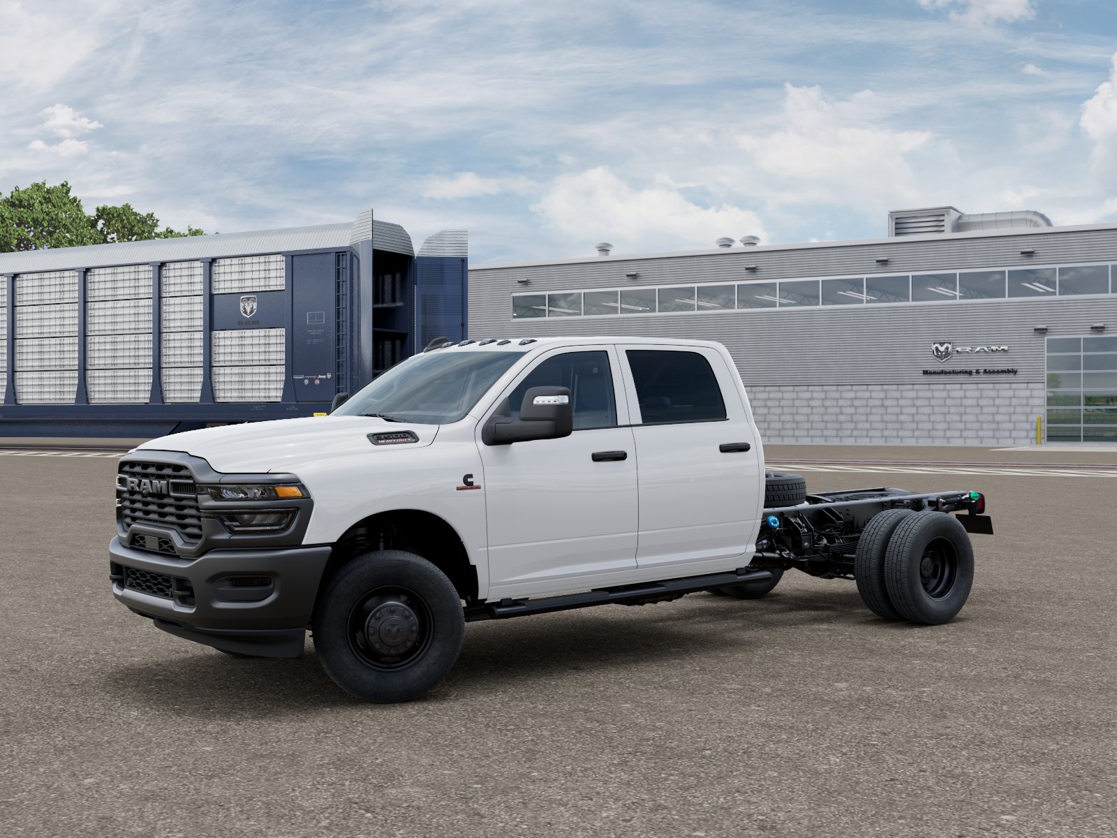 New 2027 Ram 3500 Chassis Cab Tradesman Truck Crew Cab