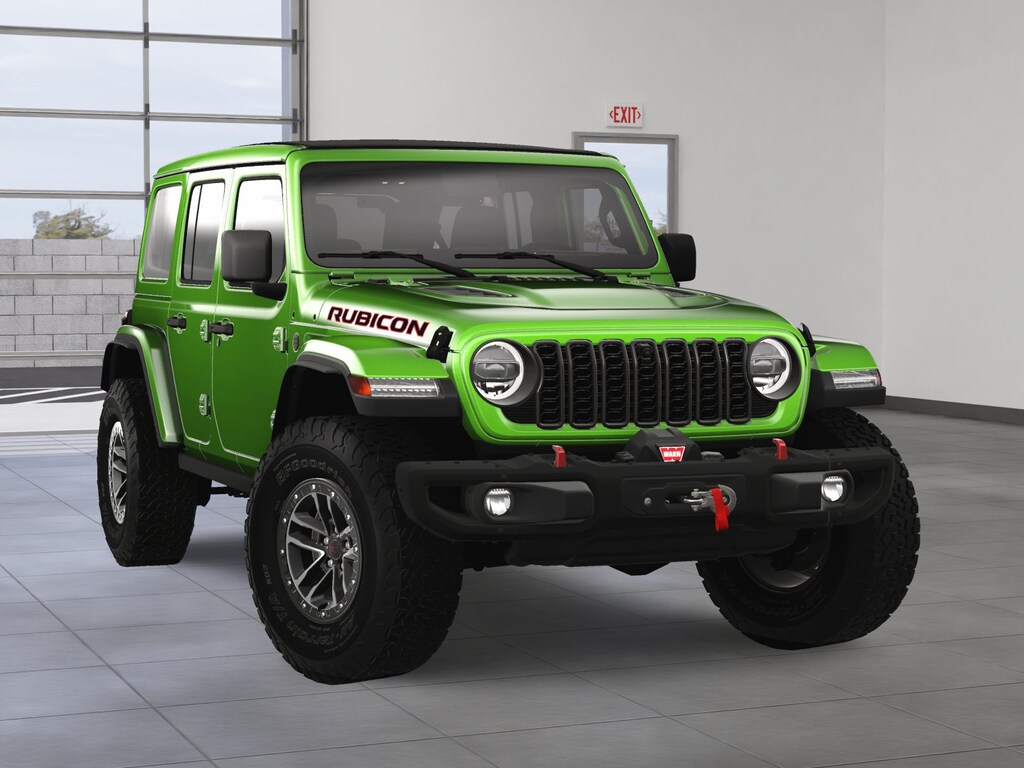 New 2025 Jeep Wrangler 4-DOOR RUBICON X Sport Utility