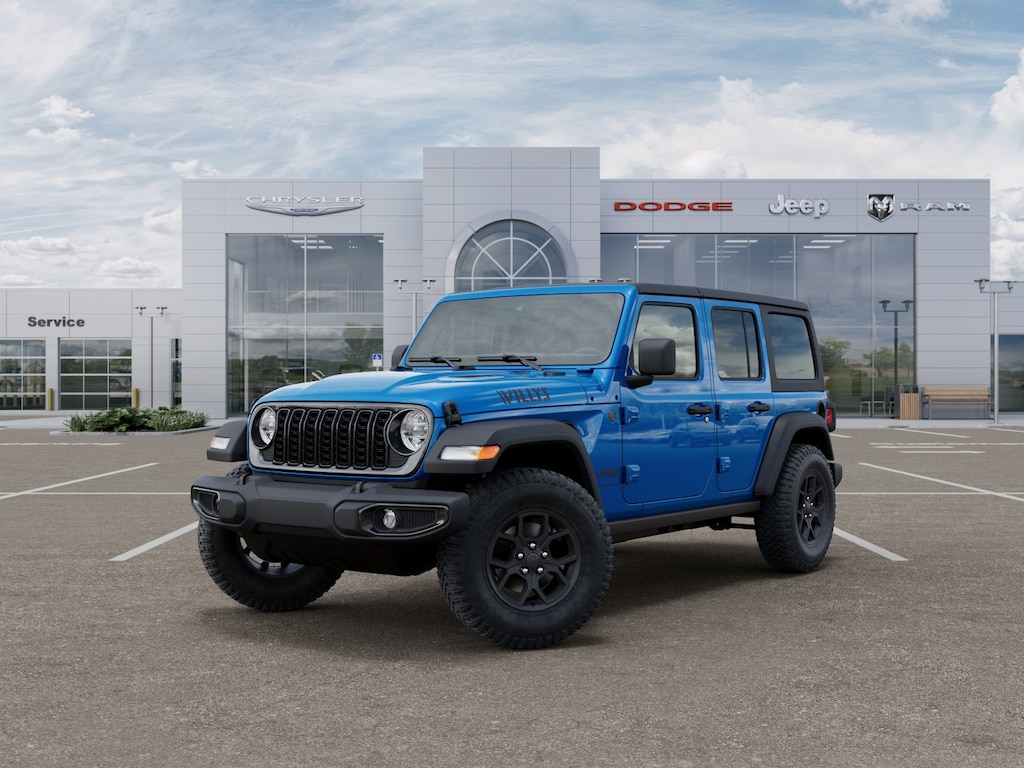 New 2026 Jeep Wrangler 4-DOOR WILLYS Sport Utility