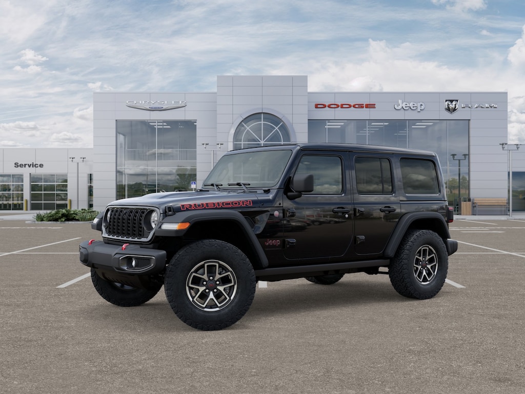 New 2025 Jeep Wrangler 4-DOOR RUBICON Sport Utility