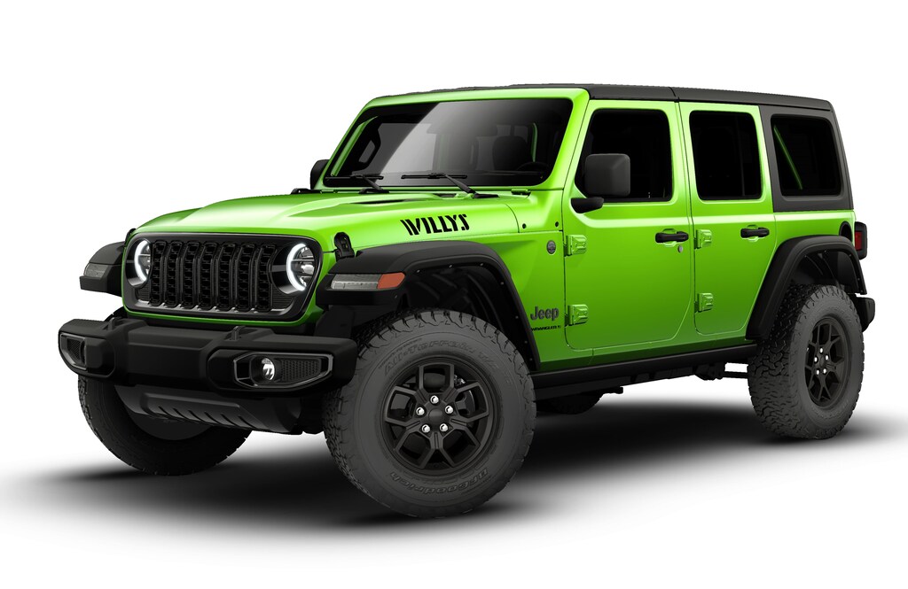 New 2026 Jeep Wrangler 4-DOOR WILLYS Sport Utility