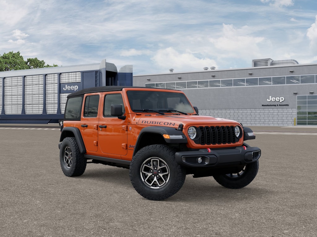 New 2025 Jeep Wrangler 4-DOOR RUBICON Sport Utility