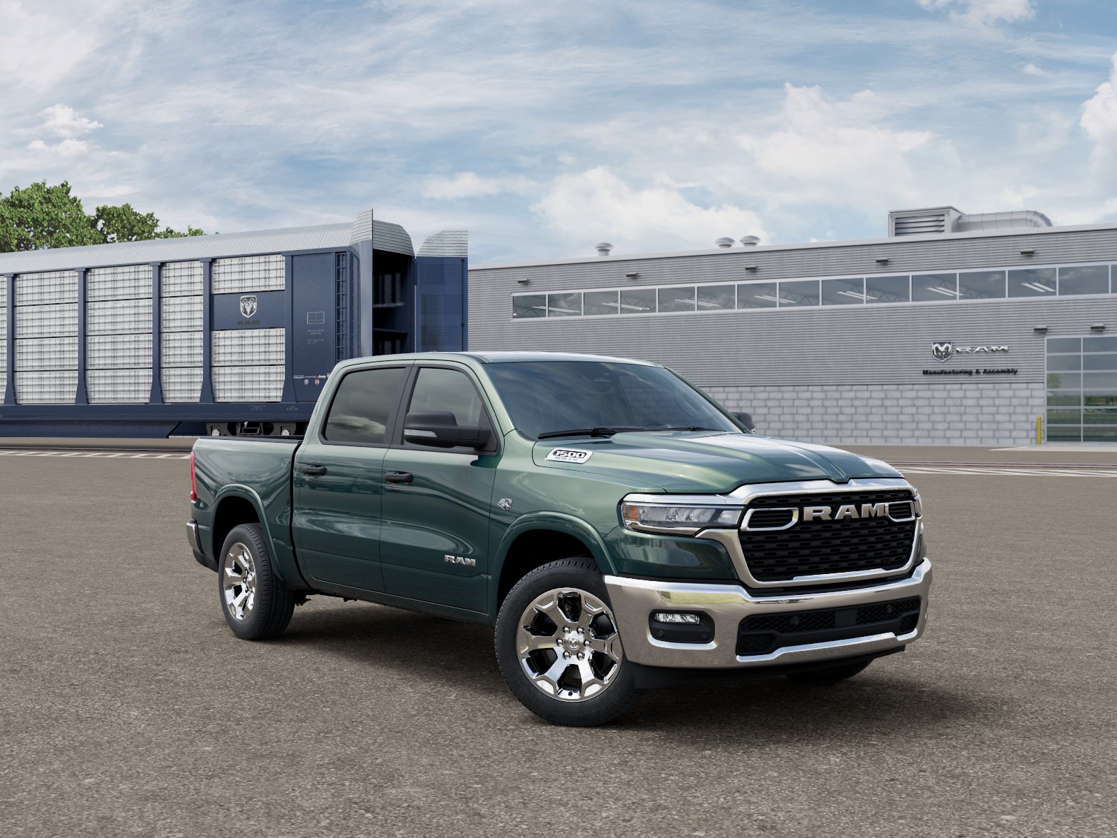 New 2027 Ram 1500 BIG HORN CREW CAB 4X4 5'7 BOX Pickup