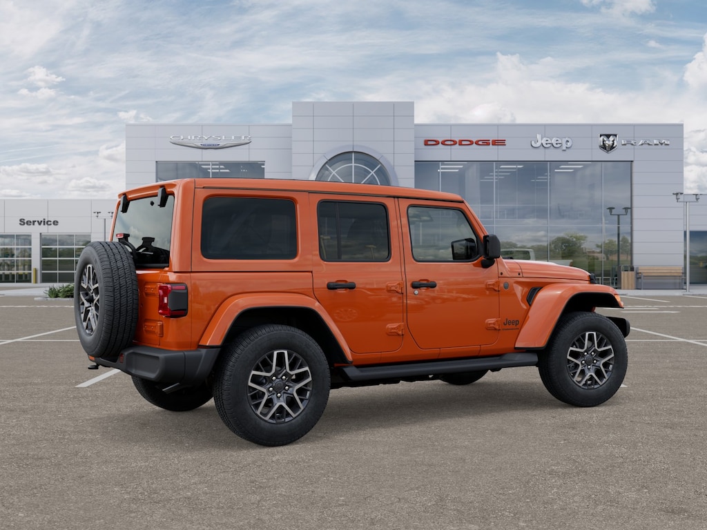 New 2025 Jeep Wrangler 4-DOOR SAHARA Sport Utility
