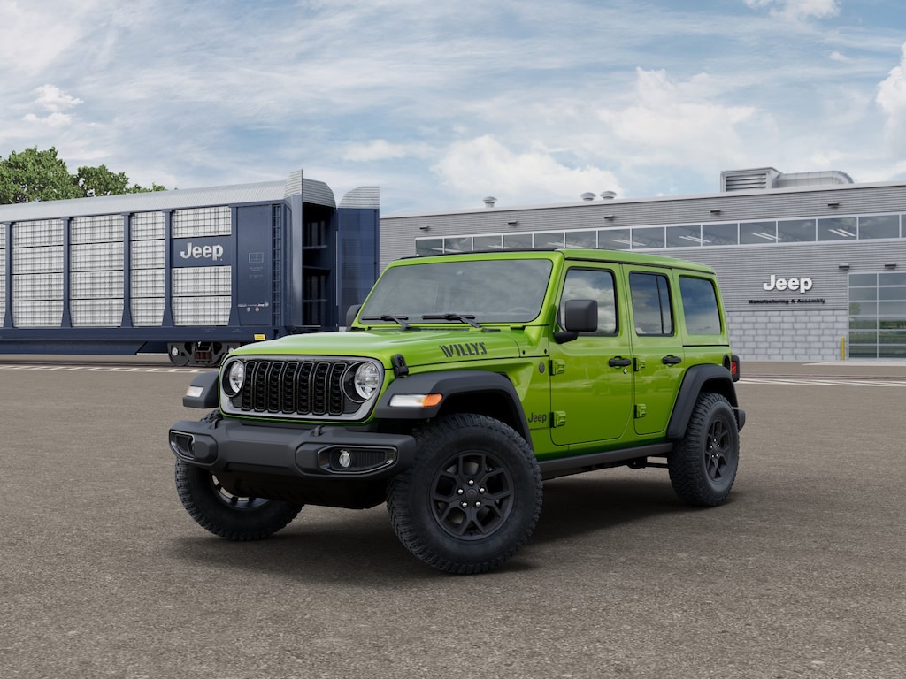New 2026 Jeep Wrangler 4-DOOR WILLYS Sport Utility