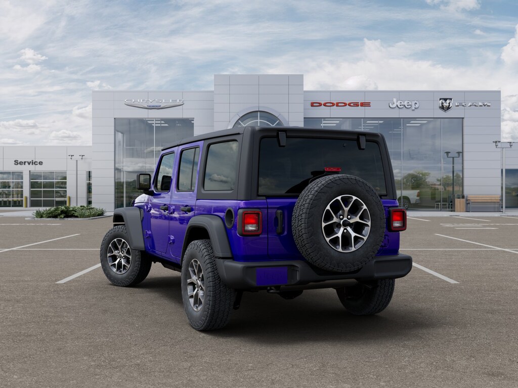 New 2026 Jeep Wrangler 4-DOOR SPORT S Sport Utility