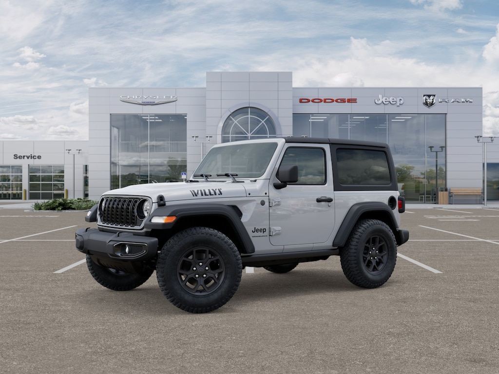 New 2025 Jeep Wrangler 2-DOOR WILLYS Sport Utility