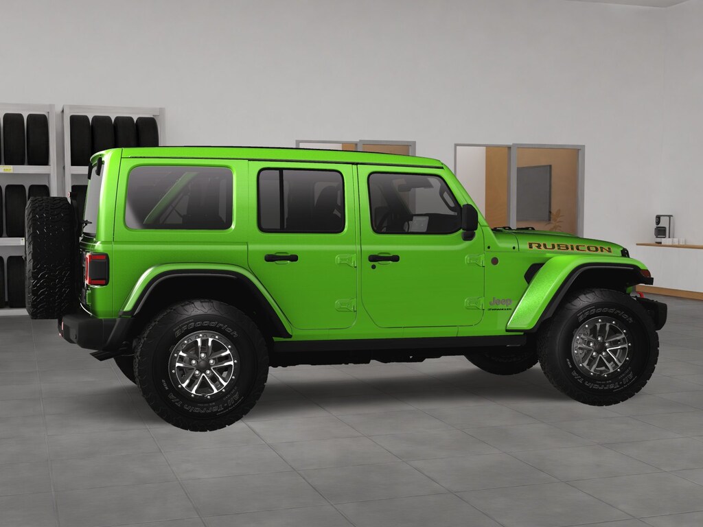 New 2025 Jeep Wrangler 4-DOOR RUBICON X Sport Utility