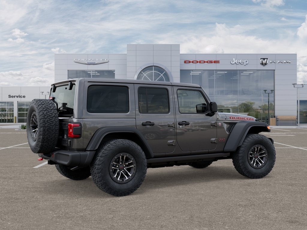 New 2025 Jeep Wrangler 4-DOOR RUBICON Sport Utility