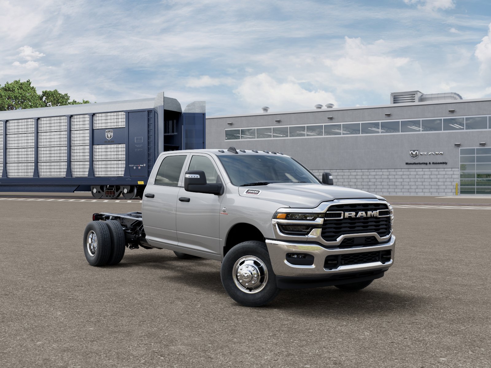 New 2027 Ram 3500 TRADESMAN CREW 4X4 60' CA Pickup