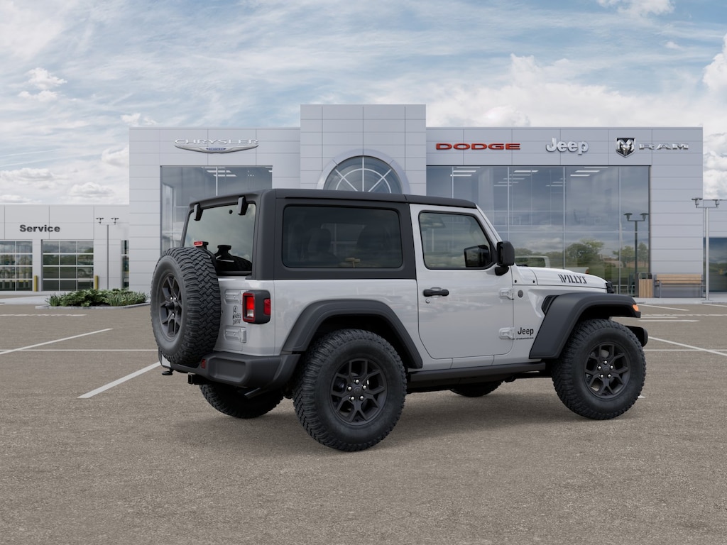 New 2025 Jeep Wrangler 2-DOOR WILLYS Sport Utility