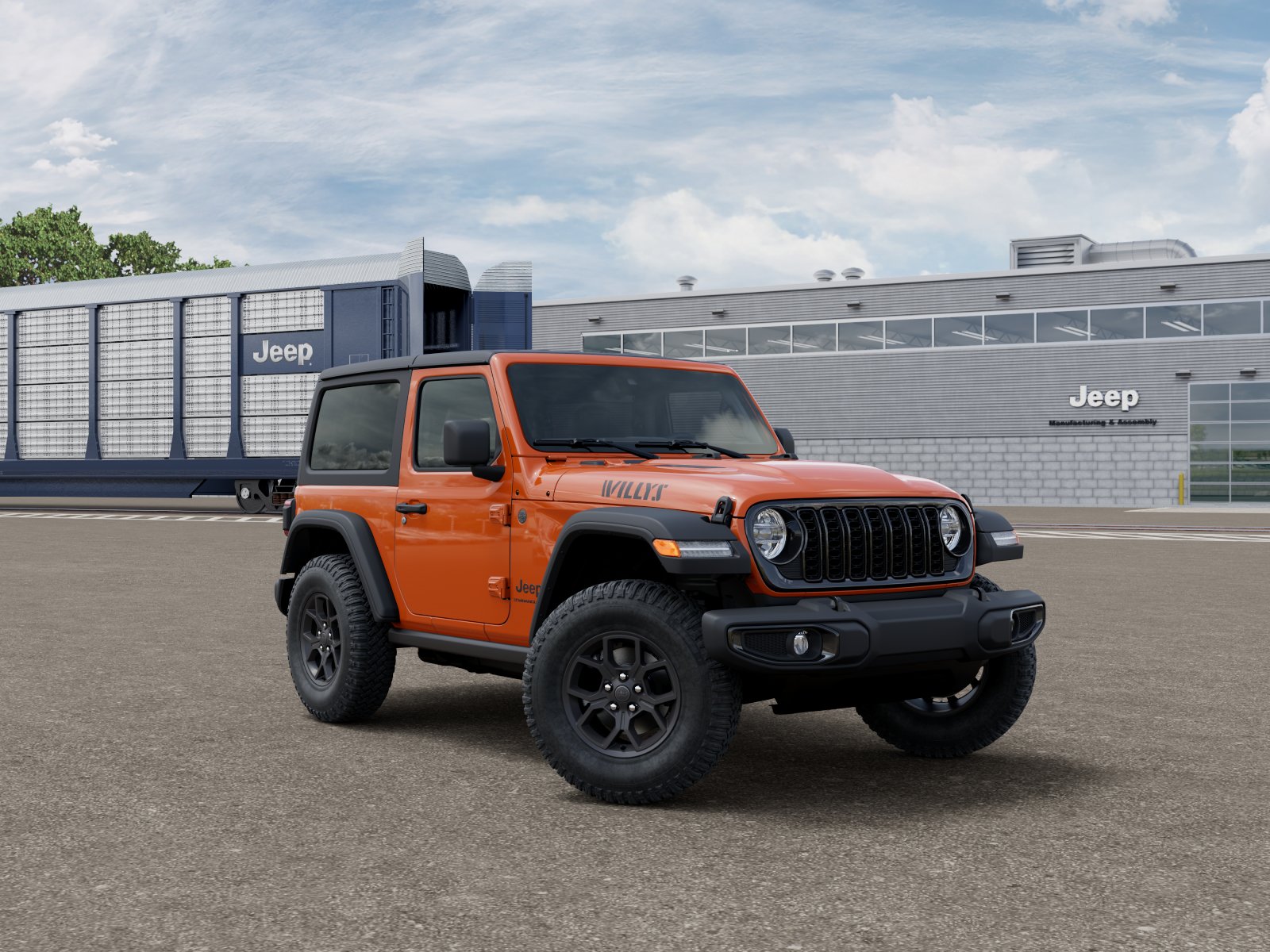 New 2027 Jeep Wrangler 2-DOOR WILLYS Sport Utility