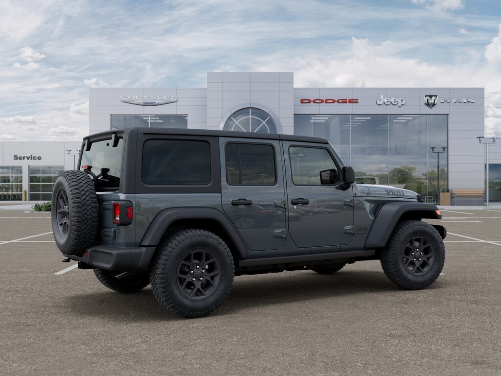 New 2026 Jeep Wrangler 4-DOOR WILLYS Sport Utility