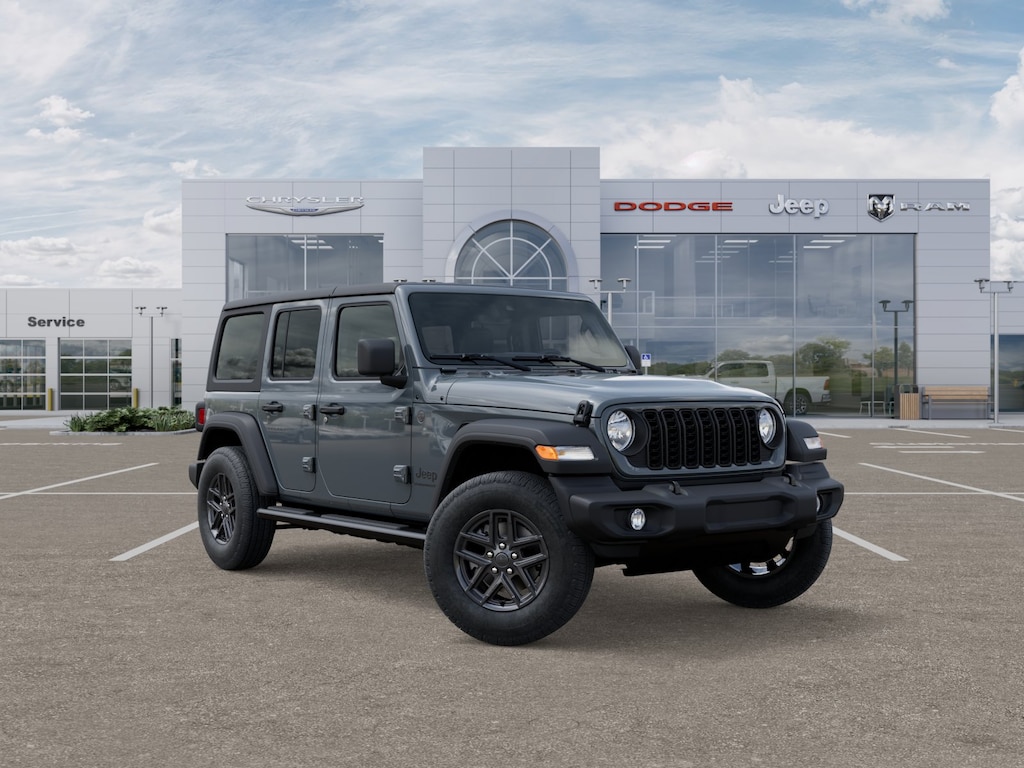 New 2025 Jeep Wrangler 4-DOOR SPORT S Sport Utility