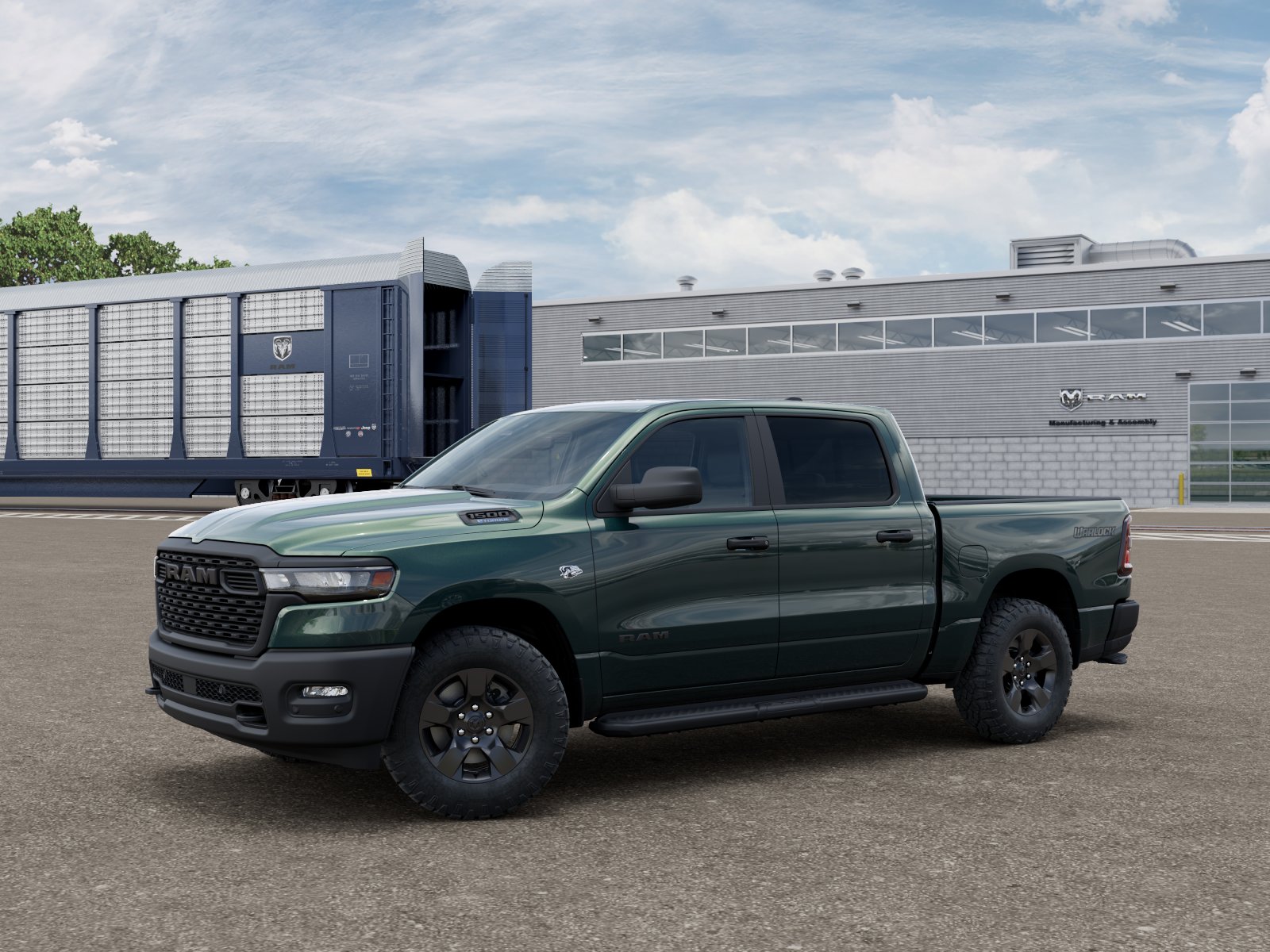 2026 Ram 1500 WARLOCK CREW CAB 4X4 5'7 BOX Pickup
