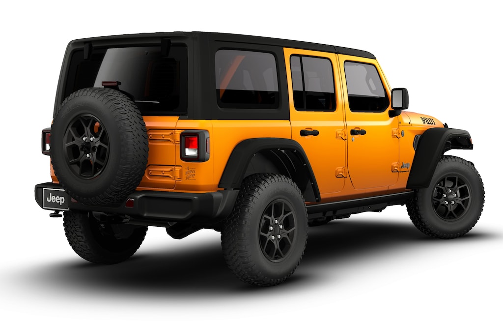 New 2026 Jeep Wrangler 4-DOOR WILLYS Sport Utility