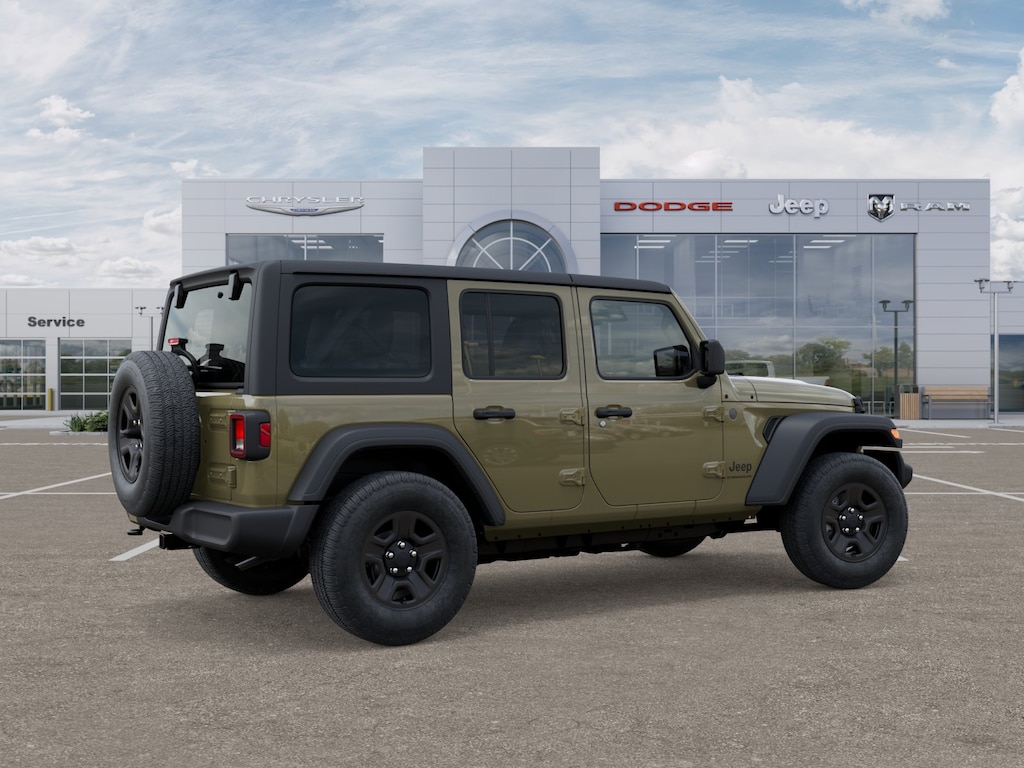 New 2025 Jeep Wrangler 4-DOOR SPORT Sport Utility