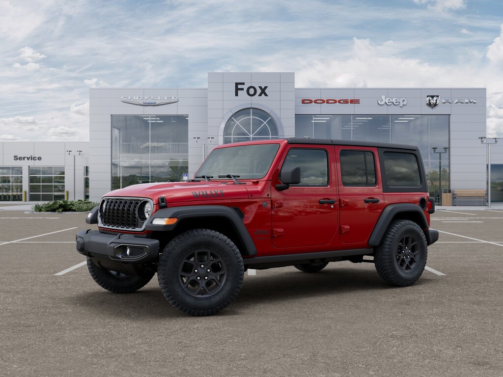 New 2026 Jeep Wrangler 4-DOOR WILLYS Sport Utility
