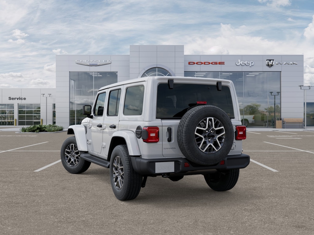 New 2025 Jeep Wrangler 4-DOOR SAHARA Sport Utility