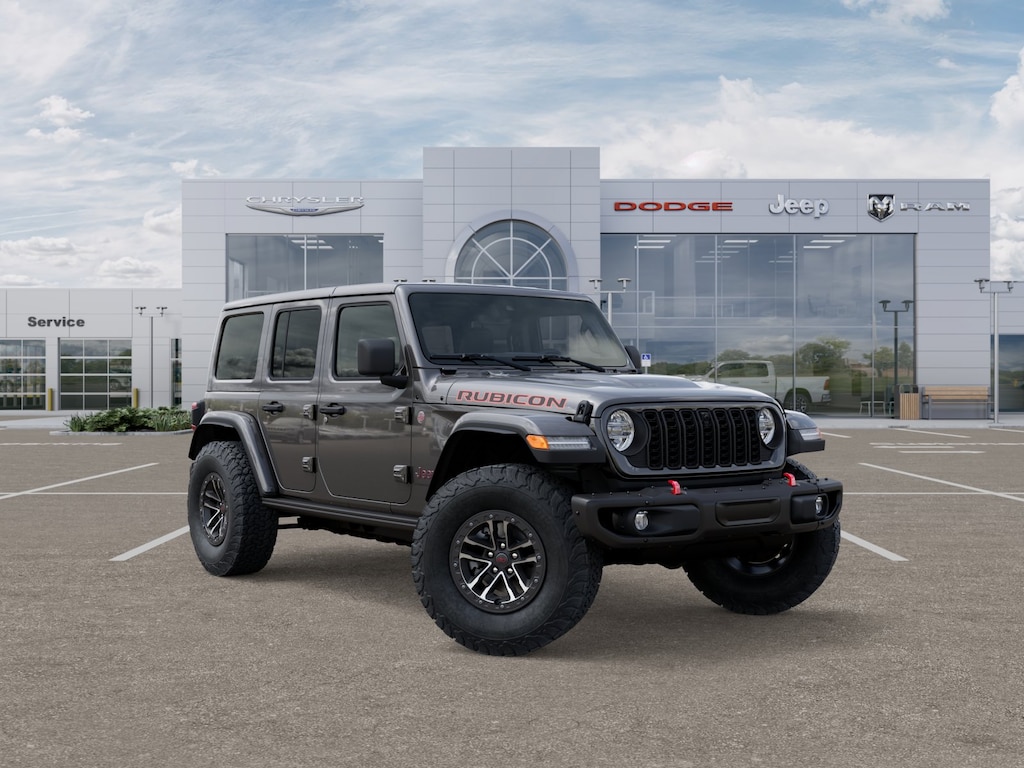 New 2025 Jeep Wrangler 4-DOOR RUBICON X Sport Utility