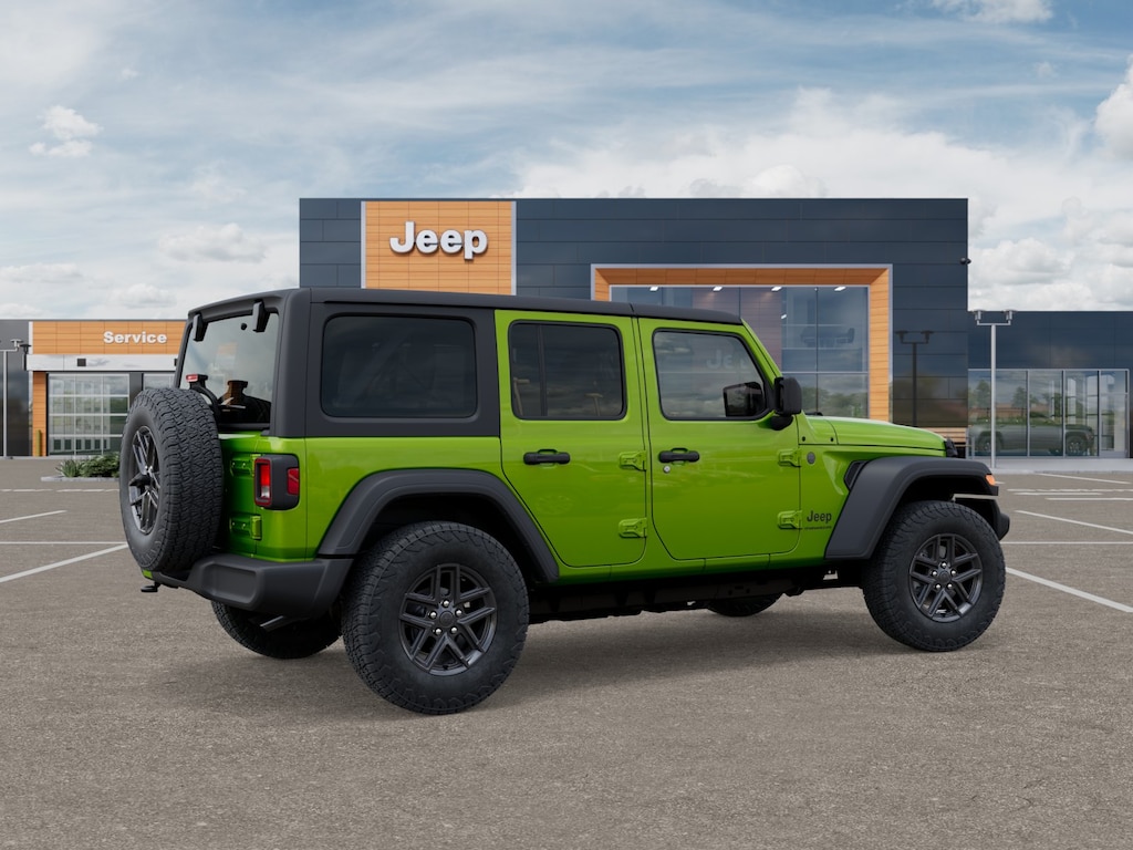 New 2025 Jeep Wrangler 4-DOOR SPORT S Sport Utility