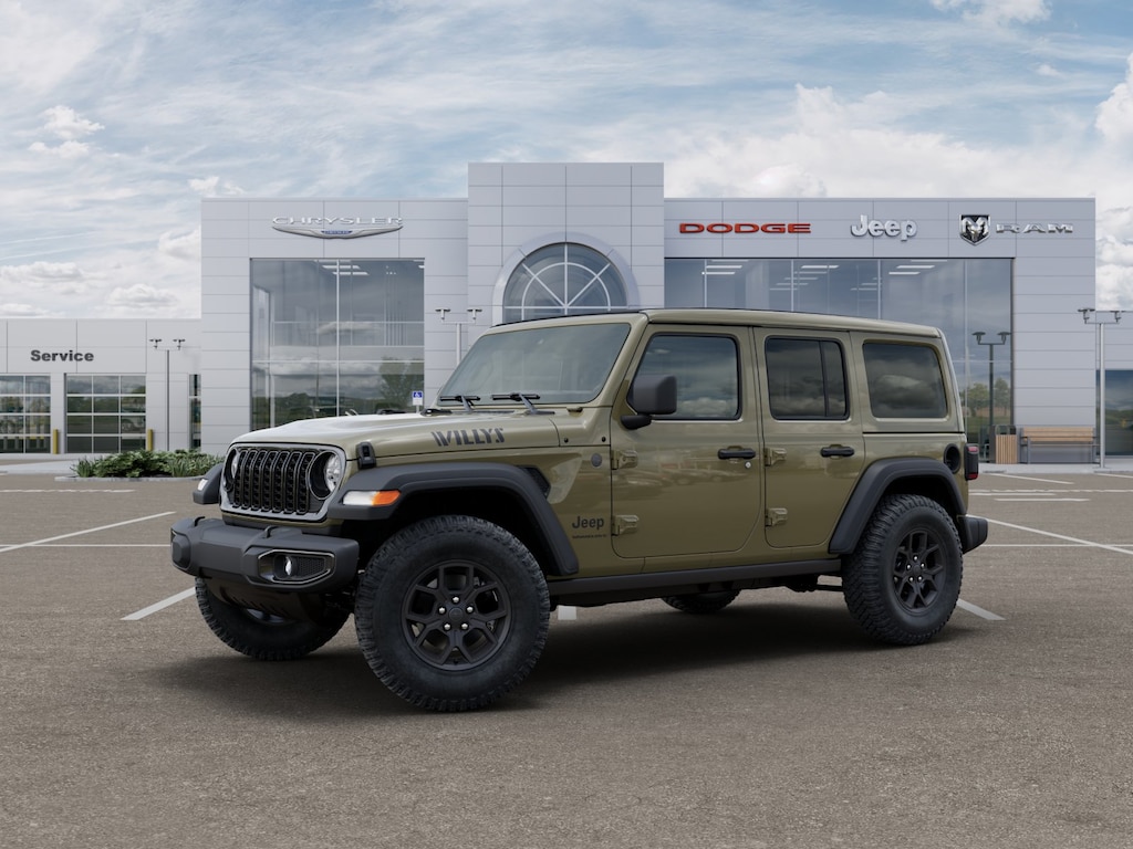 New 2026 Jeep Wrangler 4-DOOR WILLYS Sport Utility