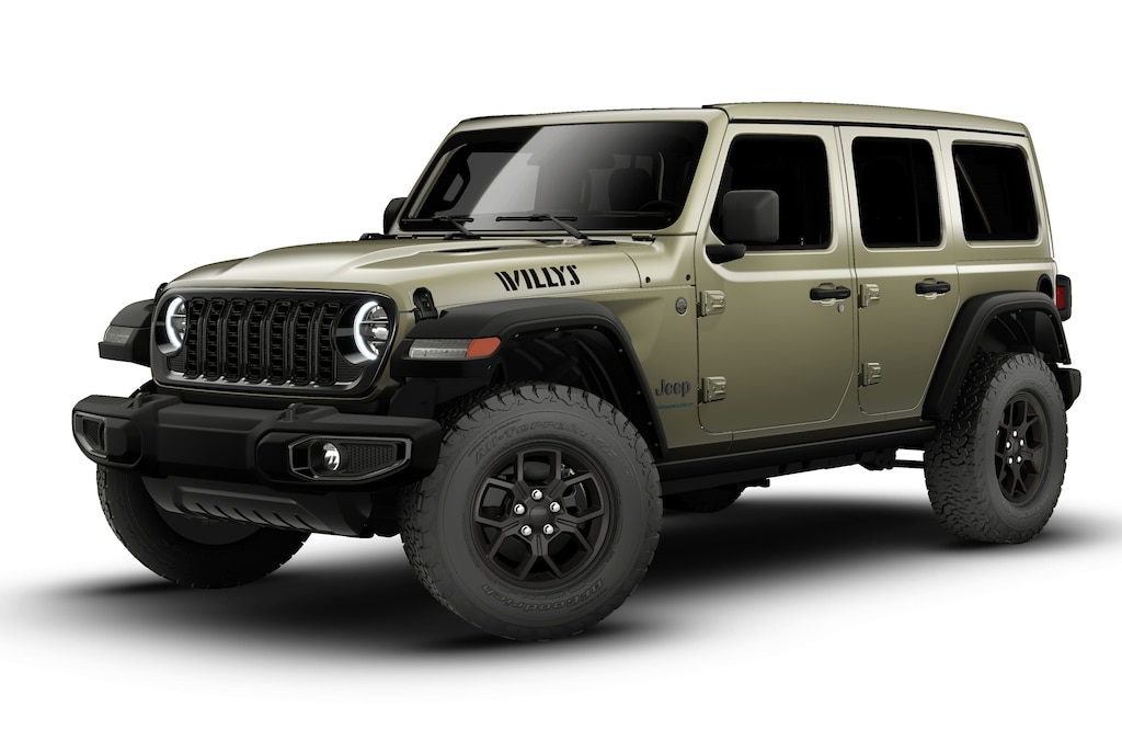 New 2026 Jeep Wrangler 4-DOOR WILLYS Sport Utility