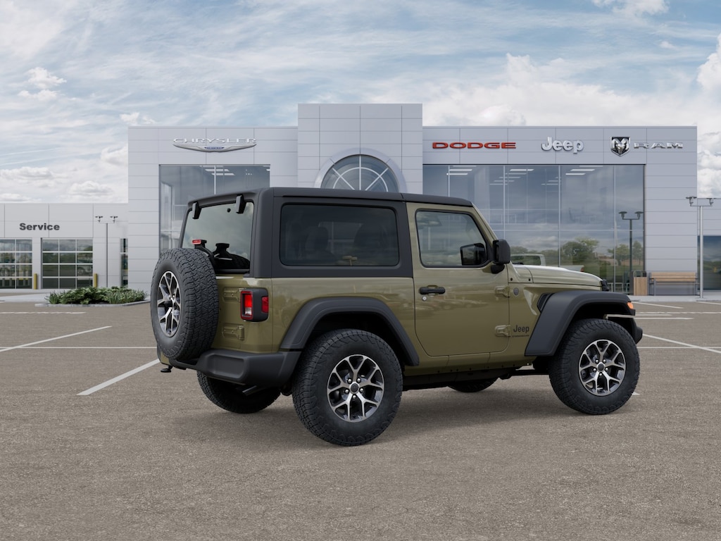 New 2025 Jeep Wrangler 2-DOOR SPORT S Sport Utility