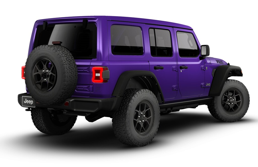 New 2026 Jeep Wrangler 4-DOOR WILLYS Sport Utility