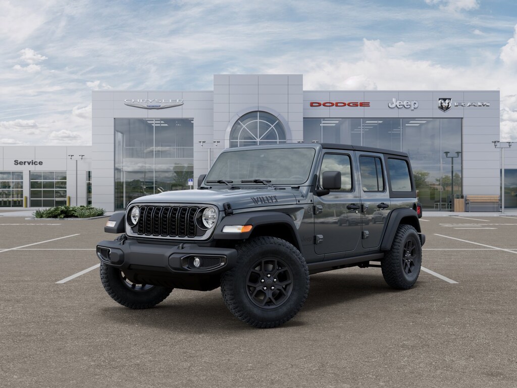 New 2026 Jeep Wrangler 4-DOOR WILLYS Sport Utility