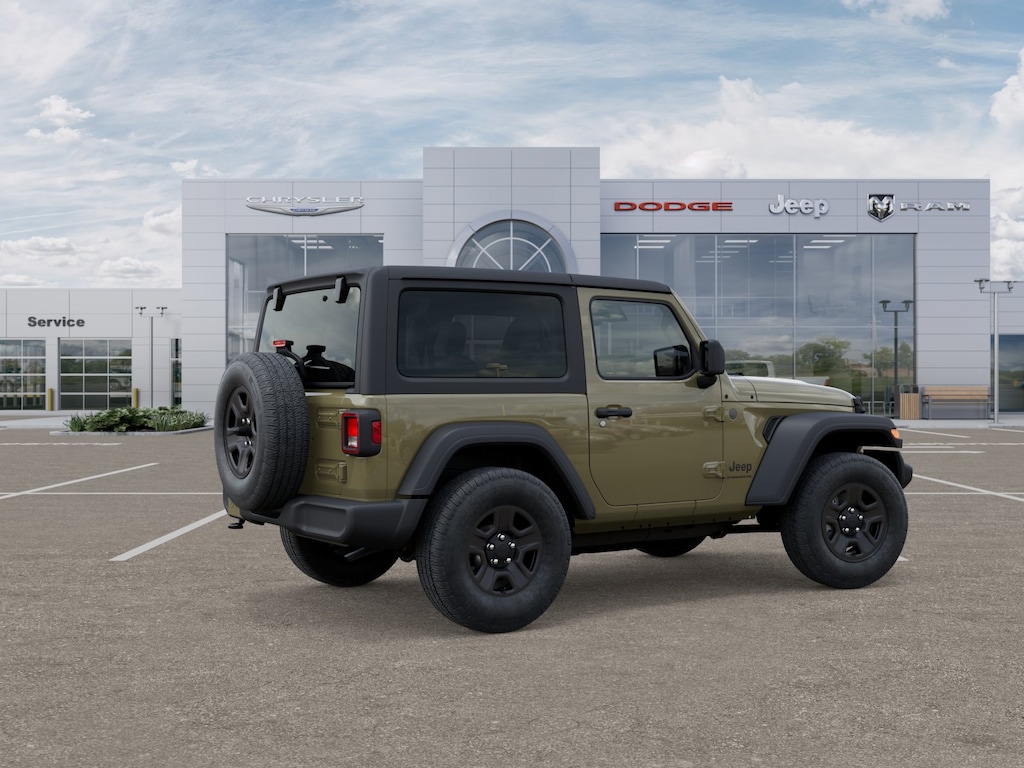 New 2025 Jeep Wrangler 2-DOOR SPORT Sport Utility