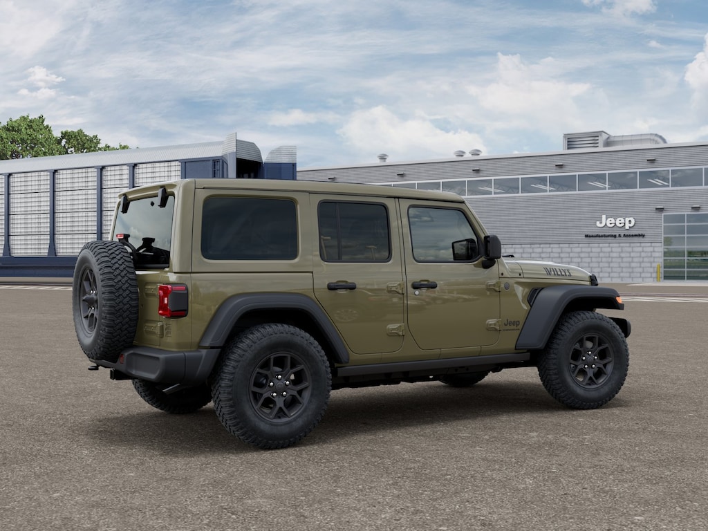 New 2026 Jeep Wrangler 4-Door Willys 4x4 SUV