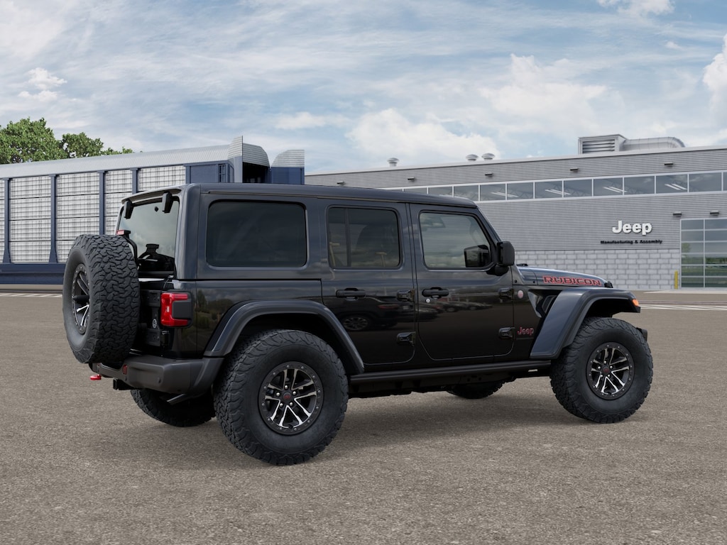 New 2025 Jeep Wrangler 4-DOOR RUBICON X Sport Utility