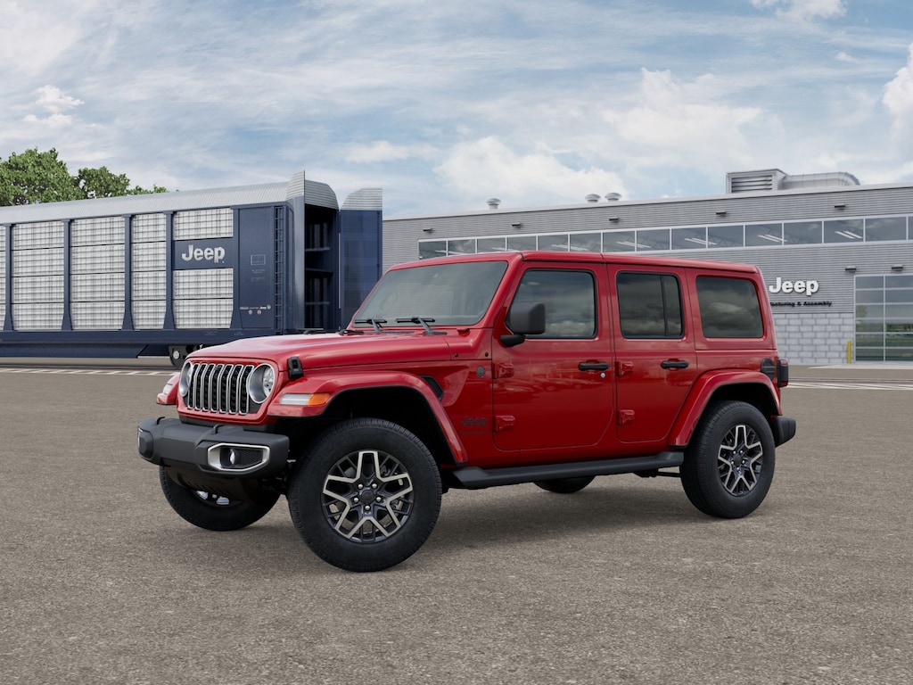 New 2025 Jeep Wrangler 4-DOOR SAHARA Sport Utility