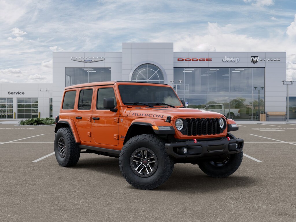 New 2025 Jeep Wrangler 4-DOOR RUBICON X Sport Utility