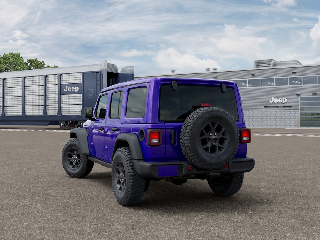 New 2026 Jeep Wrangler 4-DOOR WILLYS Sport Utility