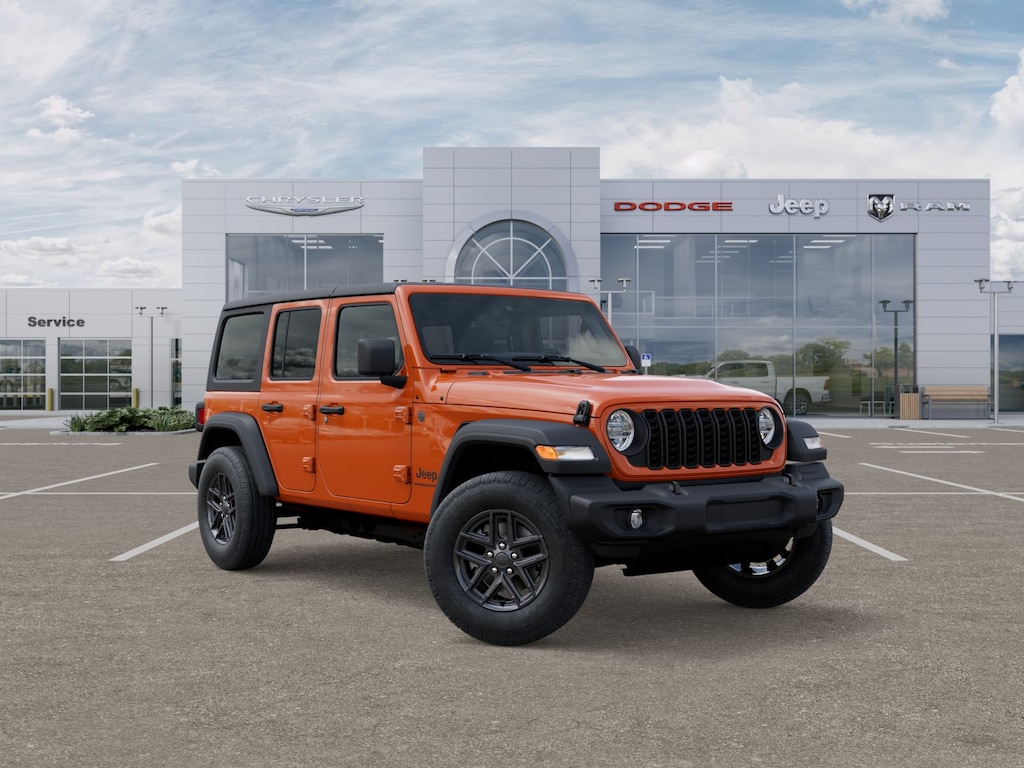 New 2025 Jeep Wrangler 4-DOOR SPORT S Sport Utility