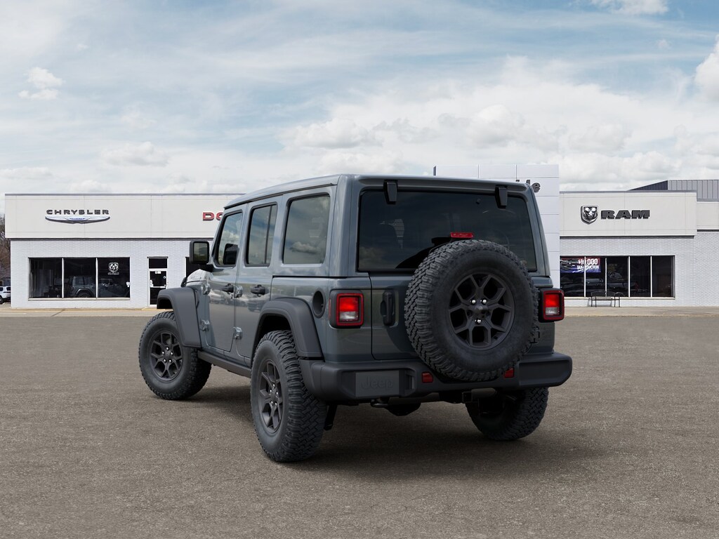 New 2026 Jeep Wrangler 4-DOOR WILLYS Sport Utility