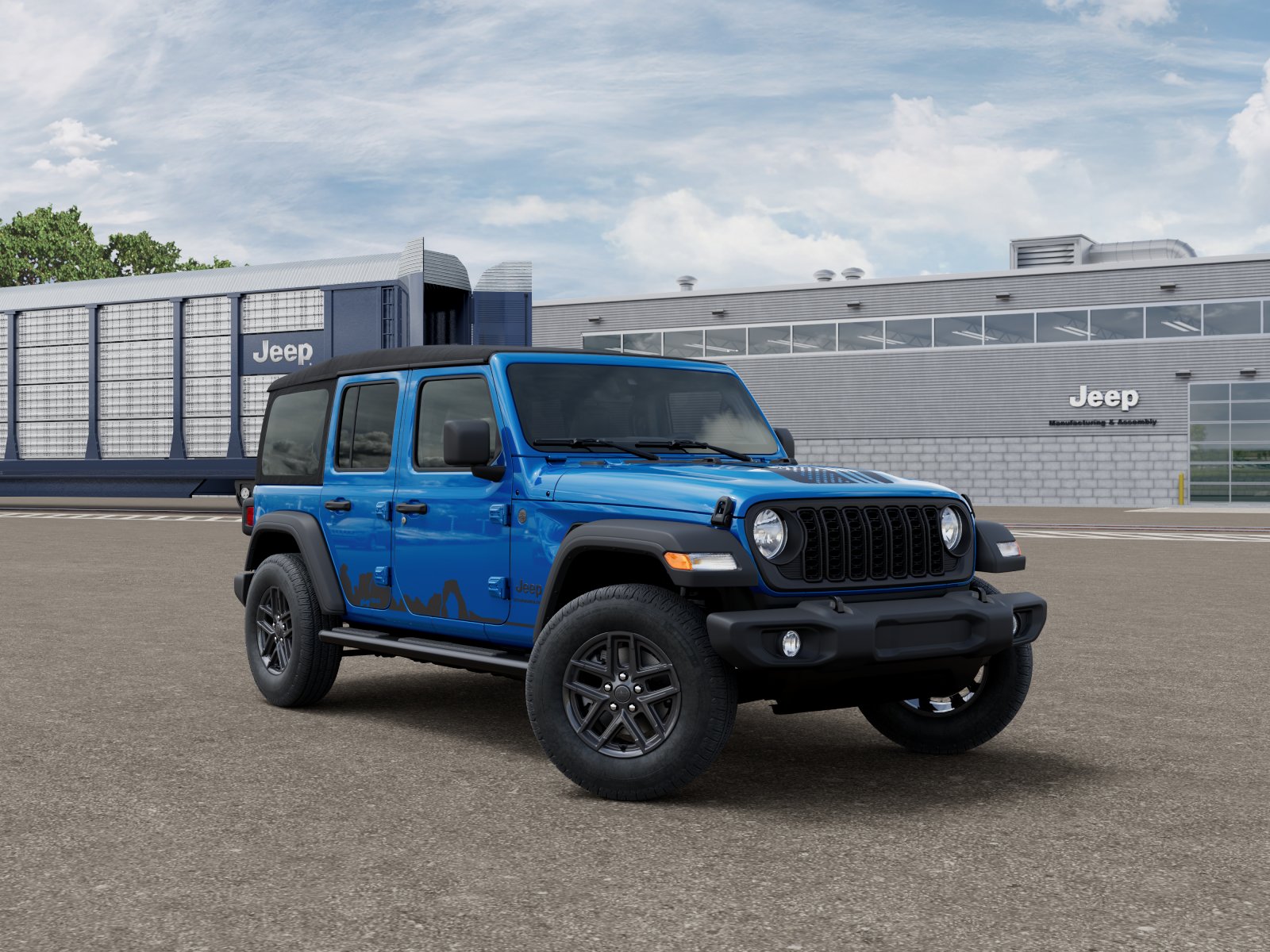 New 2027 Jeep Wrangler 4-DOOR SPORT Sport Utility