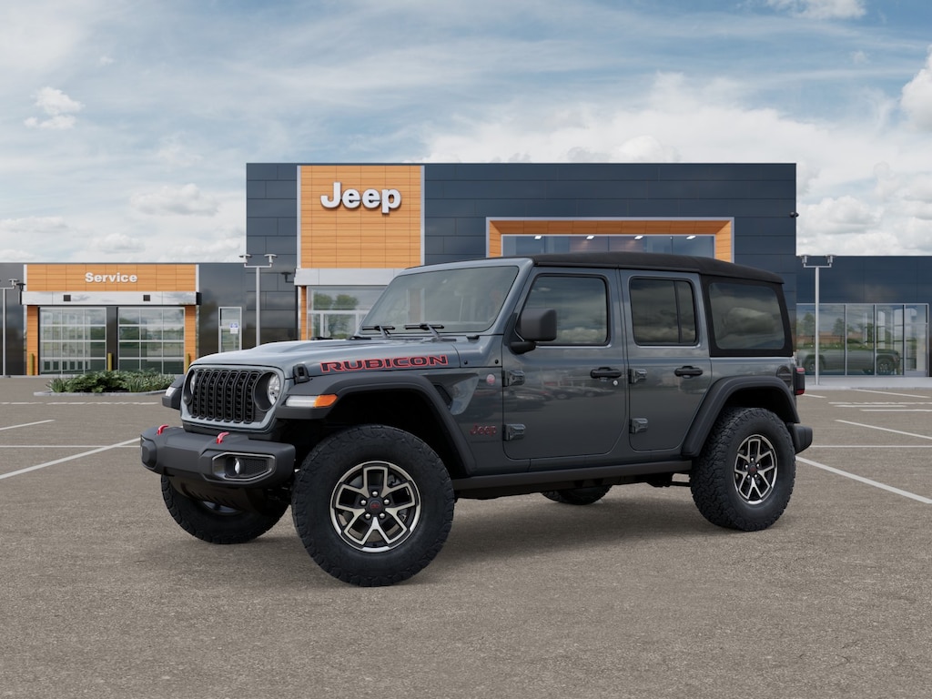 New 2025 Jeep Wrangler 4-DOOR RUBICON Sport Utility