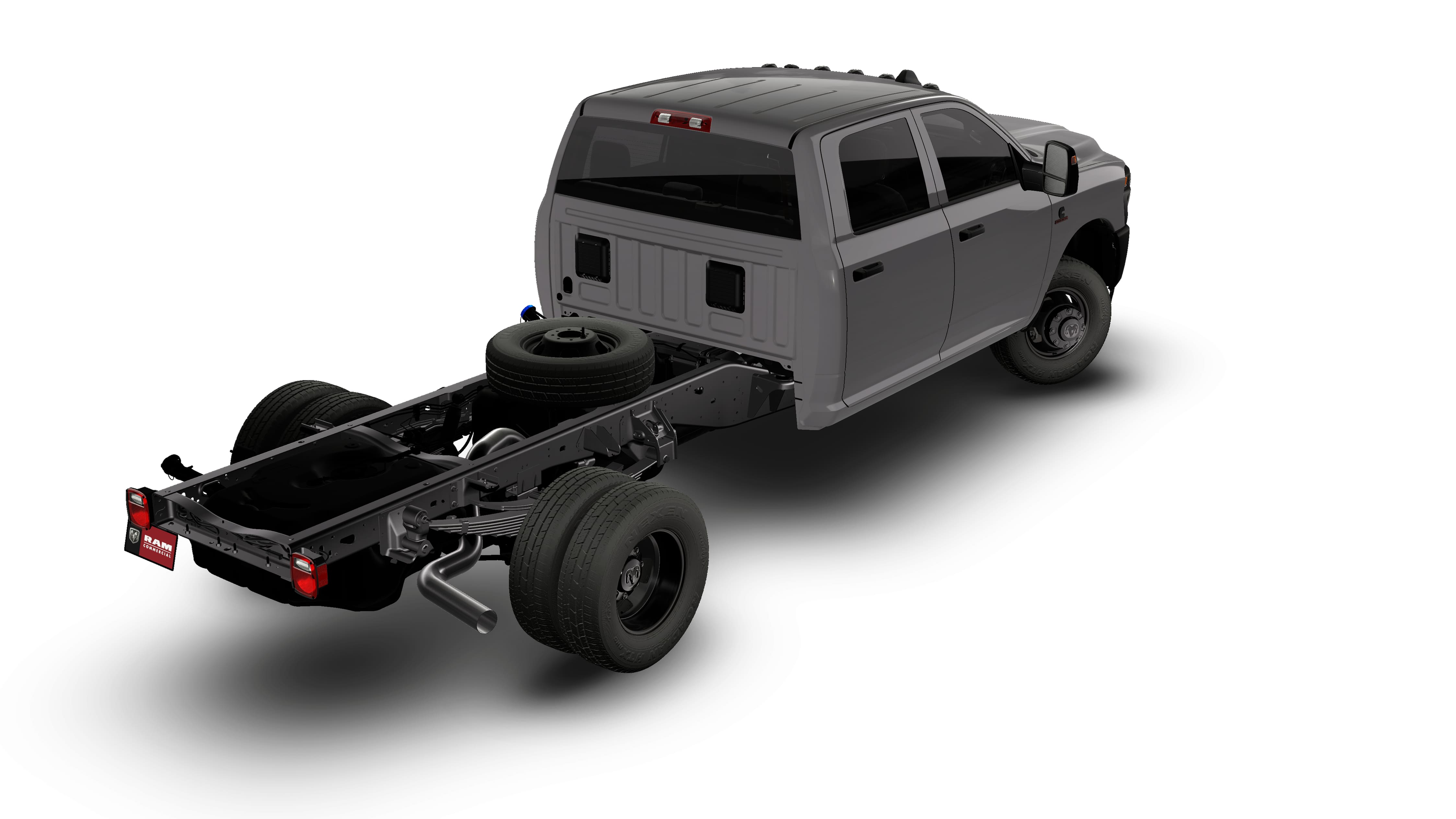 New 2027 Ram 3500 Chassis Cab TRADESMAN CREW 4X4 60' CA Pickup