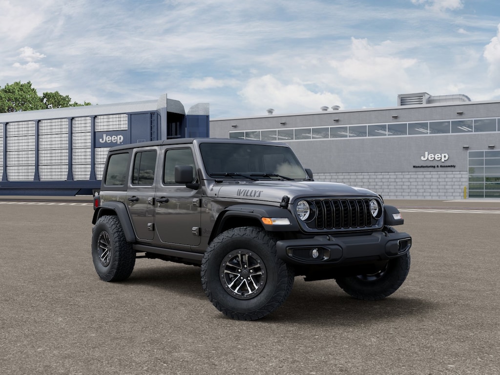 New 2026 Jeep Wrangler 4-DOOR WILLYS Sport Utility