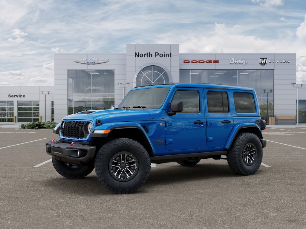 New 2026 Jeep Wrangler 4-DOOR RUBICON X Sport Utility
