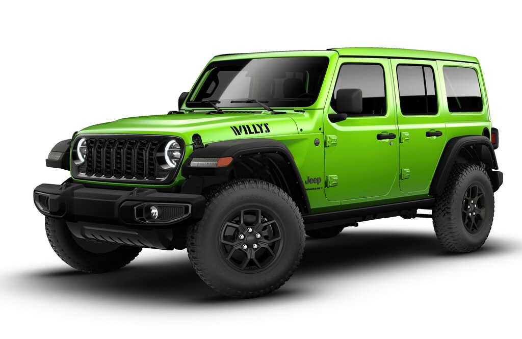New 2026 Jeep Wrangler 4-DOOR WILLYS Sport Utility